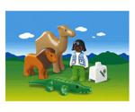 Playmobil 1.2.3 Zoo Veterinarian (6744)