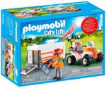 Playmobil City Life - Quad with Rescue Trailer (70053)