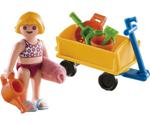 Playmobil Girl with Hand Cart (4755)