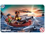 Playmobil Pirates Rowboat with Shark (5137