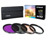 Polaroid 72mm HD Multi Coated Glass 4 Piece Filter Kit