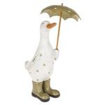 Polka Dot Brolly Duck Green Ornament shop4world.com