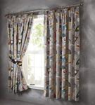 Portfolio Spaceman Eyelet Pair Lined Ring Curtains, Grey, 66x72