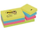 Post-it Energetic Colours 38 x 51 mm 100 Sheets (12 Pack)