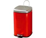 Premier Housewares Red 20Ltr Pedal Bin