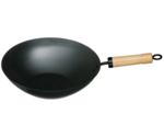 Premier Housewares Wok with Wooden Handle 30cm