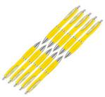 presents & more Ballpoint Pen, Yellow, Pack of 10