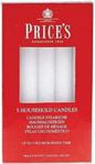 Price's Candles Candles, White, 2 l x 2 w x 15 h centimeters