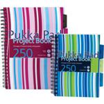 Pukka A5 Pink/blue Project Book 250-PG Ruled (PK-3) A5