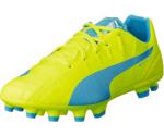 Puma evoSPEED 4.4 AG Jr safety yellow/atomic blue/white