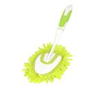 purclean Microfiber hand duster large - combines cleaning rags and feather duster, kiwi