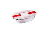 Pyrex FC366 Plastic/Glass Cook and Heat Rectangular Dish