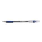 Q-Connect Grip Stick Ballpoint Pen Medium Blue (Pack of 20) - KF02458