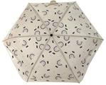 Radley Colour Changing Telescopic Umbrella Follow Me in Cream