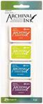 Ranger Wendy Vecchi Archival Mini Ink Pads Kit 6, Various, 4