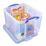 Really Useful Box 35 Litre Clear