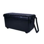 Really Useful Box Stackable Storage Box, Black, 160 l