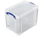 Really Useful Products Plastic Storage Box 19 L transparent