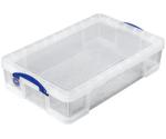 Really Useful Products Plastic Storage Box 33 L transparent