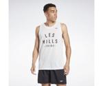 Reebok LES MILLS BODYPUMP Graphic Tanktop white Men (FM7157)