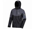 Regatta Jacket with hood alkyne II Men black (50575)