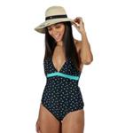 Regatta Womens Flavia Halter Neck Swimsuit Swimming Costume 12 - Bust 36' (92cm)