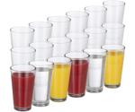 Relaxdays Set of 18 drinking glasses water glasses 500 ml