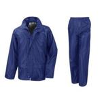 Result Mens Core Rain Suit (Trousers and Jacket Set) (2XL) (Royal)