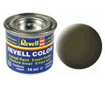 Revell black-green, mat - 14ml-tin (32140)