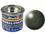 Revell olive green, semi gloss RAL 6003 - 14ml tin (32361)