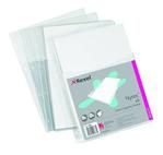 Rexel Nyrex Extra Capacity A4 Plastic Twin Pocket Wallets Top Opening, Pack of 5