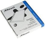 Rexel Superfine Top Opening Pocket Embossed Smudge Free with Thin Polypropylene Design (A4, Clear, Pack of 100)