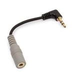 REYTID Replacement SC3 Microphone Cable for Rode SC3-3.5mm Female TRRS to 3.5mm TRS Male Adapter for Cameras Video Recorders Compatible with Nikon Canon Sony