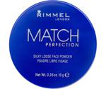 Rimmel London Match Perfection Silky Loose Face Powder 10g 001 Transparent