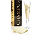 Ritzenhoff Champagne glass with napkin Champus 2019