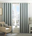 Riva Home Eclipse Blackout Eyelet Curtains, Polyester, Duck Egg Blue, 46″ x 54″ (117 x 137cm)