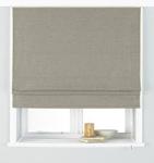 Riva Paoletti Paoletti Atlantic Deluxe Blackout Roman Blind, Latte Brown, 61cm (wide) x 137cm (drop), Polyester, 61cm x 137cm