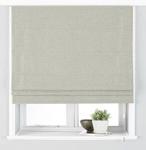 Riva Paoletti Paoletti Atlantic Deluxe Blackout Roman Blind, Natural Beige, 91cm (wide) x 137cm (drop), Polyester, 91cm x 137cm