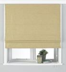 Riva Paoletti Paoletti Atlantic Deluxe Blackout Roman Blind, Ochre Yellow, 61cm (wide) x 137cm (drop), Polyester, 61cm x 137cm