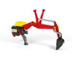 Rolly Toys Back Hoe Loader Red