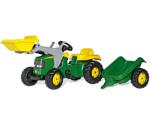 Rolly Toys RollyKid John Deere With Loader And Trailer