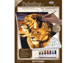 Royal & Langnickel Painting by Numbers Artist Canvas Lion & Lioness