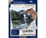 Royal & Langnickel Painting by Numbers Artist Canvas Mountain Waterfall