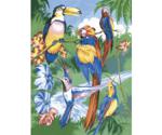 Royal & Langnickel Painting By Numbers Kit - Tropical Birds