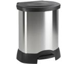 Rubbermaid Step On Waste Container 114 L black