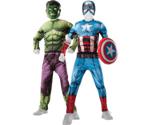 Rubie's Deluxe Child Hulk & Captain America Reversible Costume