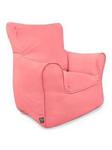 rucomfy Kids Armchair Beanbag - Pink, Pink Pink