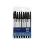 Ryman Ballpen Pack of 10, Black