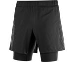 Salomon Agile Twinskin Shorts Men black (L37119500)