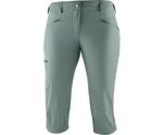 Salomon Wayfarer Capri Pants Women balsam green